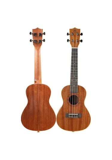 Maxword Mu-24 Pro Yüksek Kaliteli Maun Concert Ukulele Seti