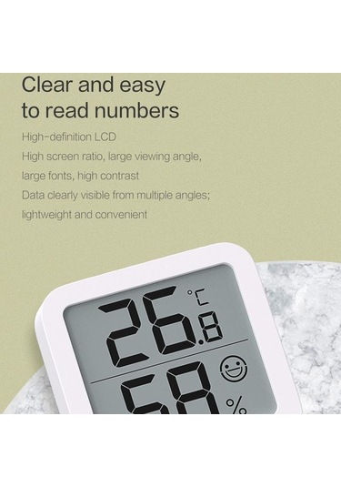 Jms Xiaomi Mıııw 2.1 İnç Sıcaklık Nem Kapalı Yüksek Hassasiyetli Bebek Odası Monitörü Büyük Lcd Ekran Jms Xiaomi Mıııw 2.1 İnç Sıcaklık Nem Kapalı Yüksek Hassasiyetli Bebek Odası Monitörü Büyük Lcd Ekran