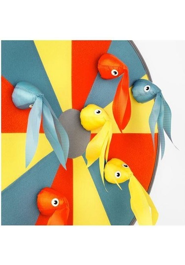 Dart Oyunu. Çok Renkli Meridyendukkan 55Cm X 55Cm Ikea