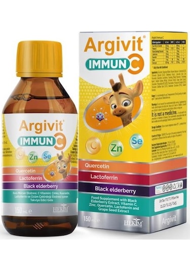Argivit Immun C Takviye Edici Gıda 150 ML