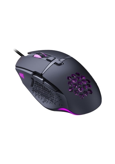 Flybuy T90 Oyun Mouse'u, Ergonomik Tasarım, Koyu Mavi Rengi, Usb Bağlantılı, 6 Olay Düğmesi, Düşük Gürültülü Kullanım T90