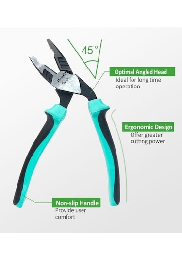 Proskit Pm-941 Açılı Pense