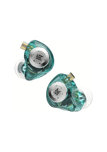 Honeybeeshop Kz Edx Pro Kulak İçi Mikrofonlu Çift Dd Hifi Stereo Ses Gürültü Önleyici Kulaklık Camgöbeği