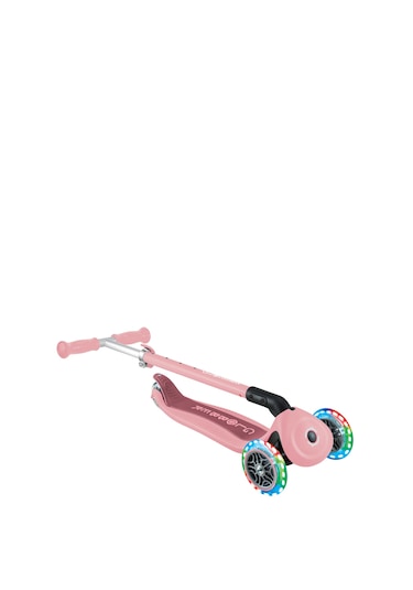 Globber Go-Up Aktive Light Işıklı Scooter - Pastel Pembe