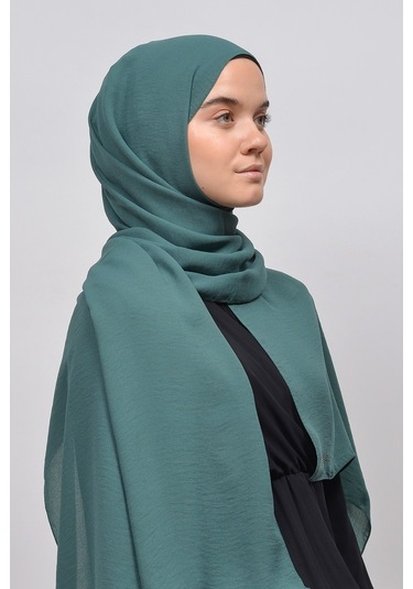 Altobeh Caz Krep Tesettür Kadın Şal - Açık Haki
