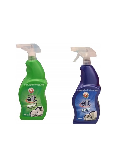 Elit Mutfak + Banyo Yüzey Temizleyici Sprey 2 x 1 L