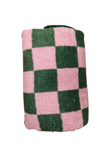 Bekir Barış Tek Kişilik, Ekose Desenli, Peluş Genç Battaniyesi