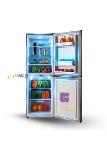 Kaizer Germany 240 Buzdolabı Alttan Buzluk - Antrasit 12 Volt / 24 Volt