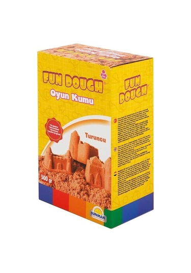 Fun Dough Kinetik Kum 500 Gr. Turuncu Kum Oyuncak Şekiller