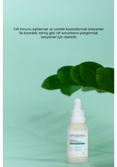 Optiderm Sakinleştici Ve Canlandırıcı Soothing & Brightening Seru
