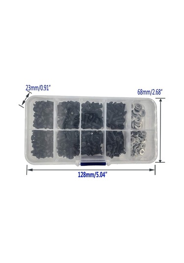 Hha 340 Adet Rc Vida Seti Onarım Aracı M3 Düz Kafa/yuvarlak Kafa Ve M3 M4 Düz Pullar Traxxas Tamiya Scx10 Hpı Rc Araba Parçaları