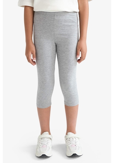 Defacto Kız Çocuk Midi Tayt F5377a825smgr400 Gri