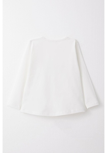 Breeze Kız Bebek Taytlı Takım Sevimli Dostlar Temalı Ayıcık Baskılı 9 Ay-3 Yaş, Beyaz-beyaz Beyaz