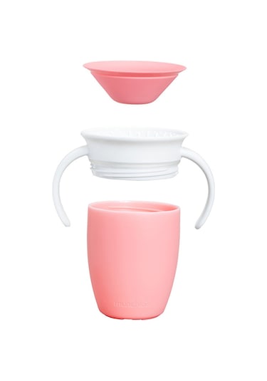 Munchkin Mucize 360° Alıştırma Bardağı 6 Ay+ 207 ML Pembe