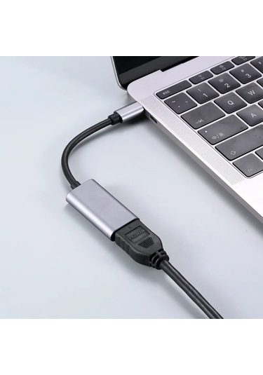 Usb 3.1 Type C To Hdmı Dönüştürücü 4k 30hz Apple Uyumlu MacBook Laptop Görüntü