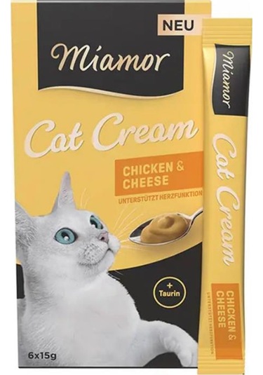 Miamor Cream Tavuk&peynirli Kedi Ödülü 15 Gr X 6