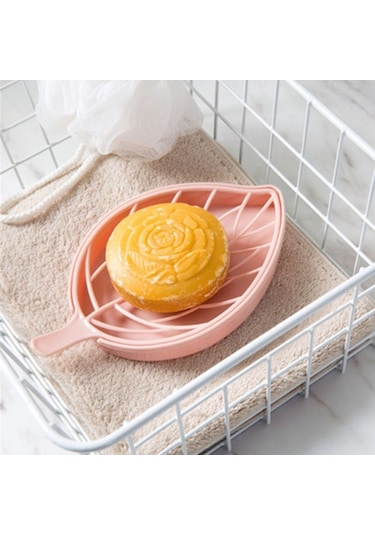 6 Adet Plastik Yaprak Şekli Sabun Kutusu Bulaşık Sabunu Depolama Plakası Tepsi Tutucu Kılıf Konteyner Banyo Mutfak Veya Lavabo İçin