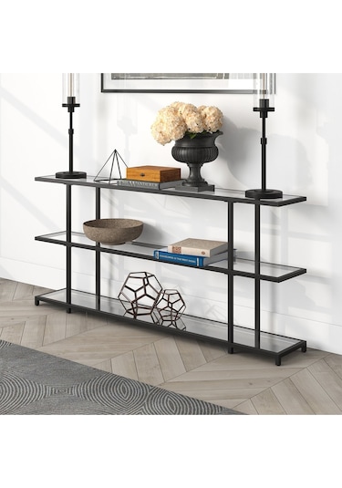 Betty Siyah Metal&cam Dresuar 160cm Siyah