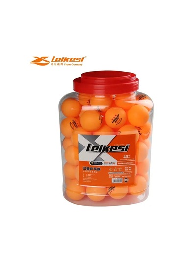 Ranyeek Beyaz 40+mm Üç Yıldızlı Tenis Topları - Okul, Turnuva Ve Antrenman İçin Dayanıklı 60 Adet/şişe