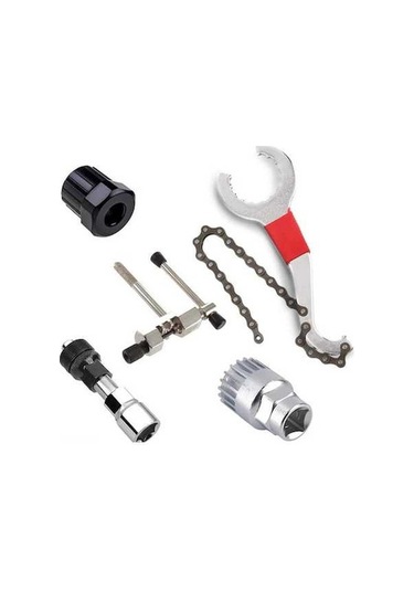 Artfulabode Zincir Tamir Seti, Renkli Hava Dişli Bisiklet Bakım Aleti, 5 Adet Açık & Nu Çok Renkli