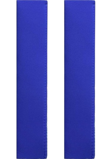 Vkemall Yumuşak Neopren Malzemeden Kayık Küreği Tutacakları, Kaymayan Tasarım, Uzun Boy, Mavi, 2'li Set