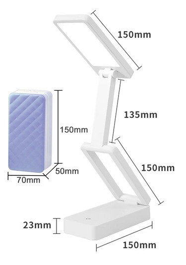 Greentech Masaüstü Şarjlı Katlanabilir Portatif LED Aydınlatma / GT-CL11G