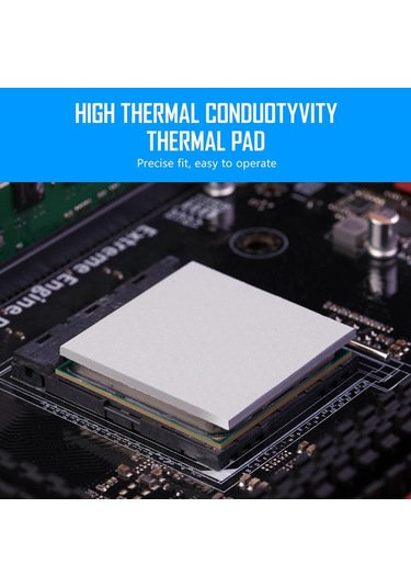Dolıty Gpu/cpu Grafik Kartı Için Termal Ped 120x120mm Ssd 120x120x2.5mm