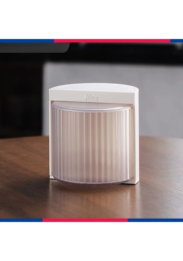 Fochsia Bej Saklama Kutusu Dayanıklı Plastik Filtre Kahve Kapları Toz Nem Koruma