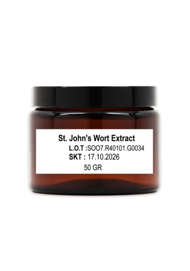 St. John's Wort Extract 50 Gr Sarı Kantaron Eki %0.3 Hyper