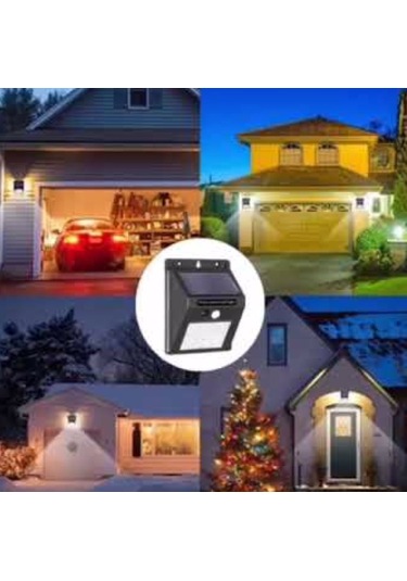 Noas 20w Neptün Solar Aplik Beyaz Işık Yl84-2001-s Siyah