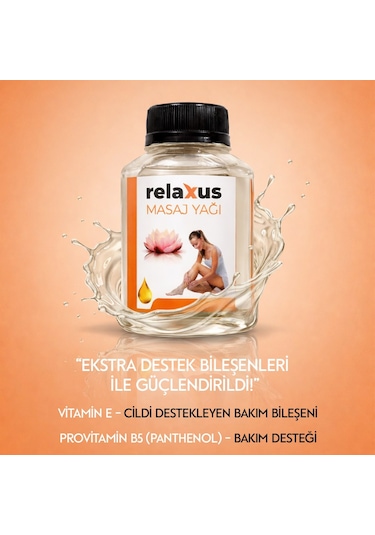 Relaxus Bitki Özlü Naturel Masaj Yağı 100 ML