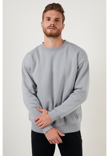 Buratti Erkek Sweat 5905255 Açık Gri Açık Gri