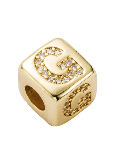 İngilizce Mektup Boncuk Bilezik Pirinç Mikro Kakma Çift Kırmızı Dize Çekme Dıy Bilezik Takı, Stil: G Çok Renkli