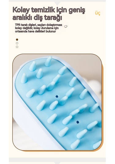 Carambola Saç Derisine Masaj Silikon Şampuan Fırçası-yeşil