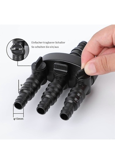 Hortum Uyumluluk Ayırıcı Çeşmeler Ve Su Özellikleriyle 3 Yönlü Uyumluluk, Hortum Bağlantısı Diğer