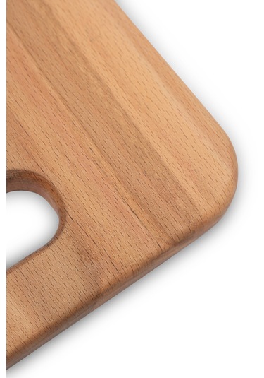 Yekpare Masif Ahşap Sunum Tahtası Kesme Tahtası Kayın Medium 8