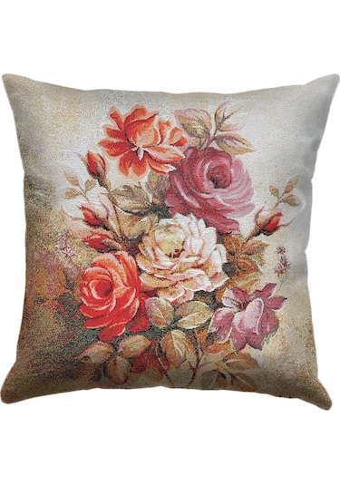 K59-Dokuma Goblen Kırlent Kılıfı