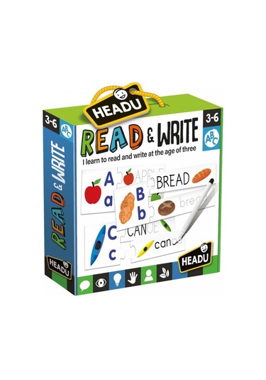 Headu Ingilizce Okuma & Yazma Öğreniyorum Yapboz 20966