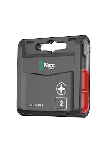 Wera 05057750001 Bit-box 20, 851/1 Z Ph 2 X 25 Mm Universal Phill
