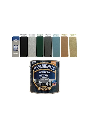 Marshall Hammerite Çekiçlenmiş Tip Metal Boyaları 0.75 Lt