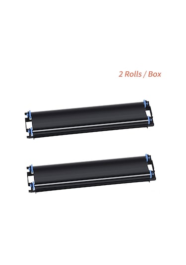 Folinda Mt800 Rfıd Desteği A4 Taşınabilir Isı Transfer Yazıcı İçin Siyah Isı Transfer Bandı 2 Adet Paket Siyah