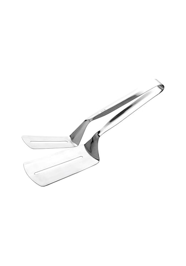 Cc Globall Paslanmaz Çelik Çift Taraflı Et Spatula Maşası