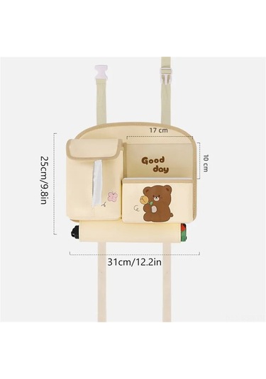 Springsun Araç Koltuğu Çok Amaçlı Saklama Çantası - Su Geçirmez, Geniş Depolama, Pratik Ve Dayanıklı