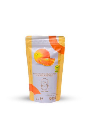 Shemsana Fırında Kurutulmuş Kabuklu Portakal 15 Gr