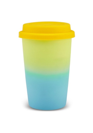 Karaca Soft Touch Travel Kupa 300 ml Sarı