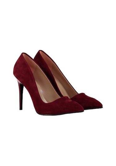 Fox Shoes Bordo Kadın Topuklu Ayakkabı 8922151902