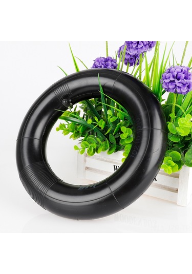 Geeroyoo Ulip 90 Derece Kalın İç Lastik, 255 80 Ebat, 90/65-6.5 Ve 80/65-6.5 Lastikler İçin, Siyah Kauçuk Yapı Siyah