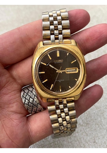 Seiko Classic 37 mm Çelik Kordon Vintage Erkek Kol Saati 2. El