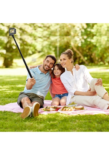Sones Puluz 150cm Metal Selfie Çubuğu Monopod Insta360 One Rs / X2 / X3 / X4 İçin