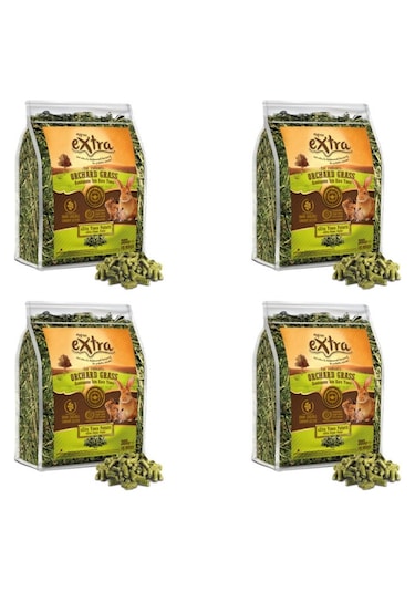 Myyem Extra Yonca Pelletli Sade Tavşan Kuru Yonca 300gr 4 Adet